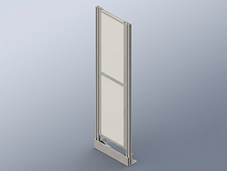 Набор секция 1800х420 вставка стекло