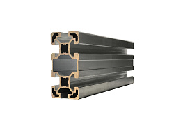 Профиль конструкционный 40х80, D = 10 мм (Без покрытия)