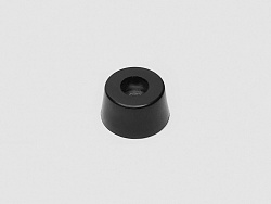 Черная резиновая ножка Ф25, B690