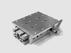 Алюминиевый слайдер под 40х80 T-тип, длина 160мм, B76