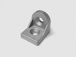 Поворотный угловой соединитель 40x40, паз 10, B498