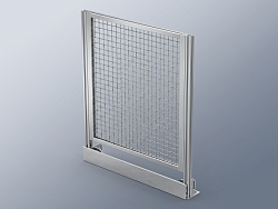 Набор секция 1400х920 вставка сетка