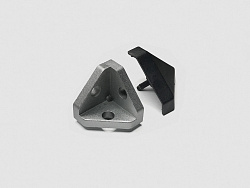 3-х сторонний соединитель 40х40, паз 10, B841