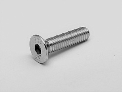 Винт с потайн. гол. и внутренним шест. М6 х 25 DIN 7991, L27