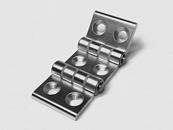 Петля алюминиевая 45/45/45, A824