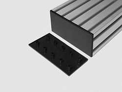 Заглушка торцевая 80 х 200, A866