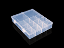 Превью Контейнер пластиковый с крышкой с разделителями 207x168x39, B247