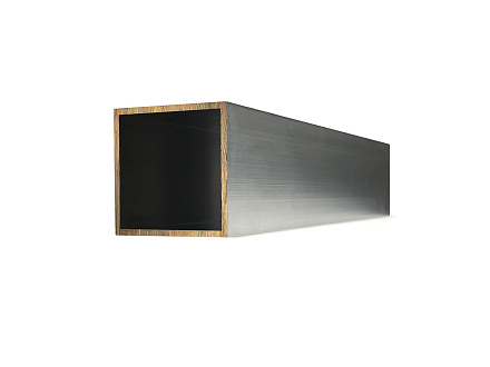 Профиль алюминиевый, квадрат 40x40x2 (Без покрытия)