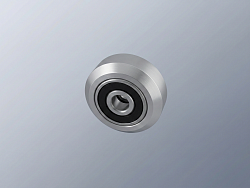 Комплект алюминиевый ролик + подшипник