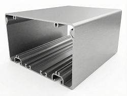 Профиль кабель-канала 80х160 (Ан. серебро)