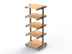 Подкатная напольная стойка, H = 1400