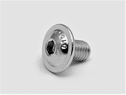 Винт с полукругл. гол., с буртом и вн. шестигр., А2, М5 х 8 ISO 7380-2, L46