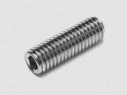 Винт установочный DIN 916 М5 х 16, F39