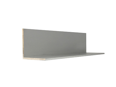 Профиль алюминиевый, уголок 50x50x3 (Ан. серебро)