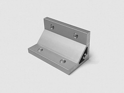 Угловой алюминиевый соединитель 50 50х100, паз 10, A793