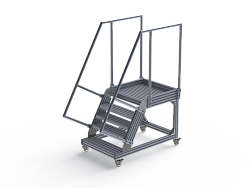 Подкатная лестница-площадка, H = 900