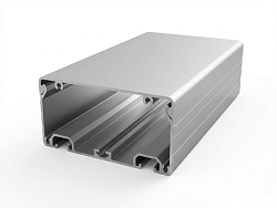 Профиль кабель-канала 60х120 (Ан. серебро)