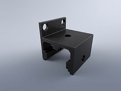 Пластиковый слайдер под 40х40 H-тип, C216