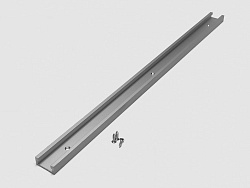 Шина алюминиевая T-track 30 серия, L = 500мм (Ан. серебро), C85