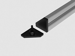 Заглушка торцевая 40 х 40T, A799