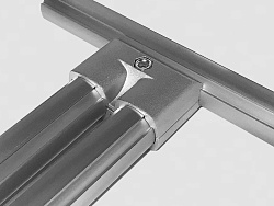 Т-соединитель под 90гр для двойного профиля Ф28, B389