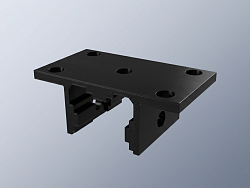 Пластиковый слайдер под 40х40 T-тип, C219