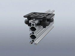 Комплект портальной пластины (65х65)