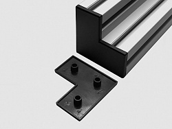 Заглушка торцевая 90 х 90.22, B798