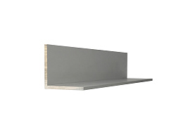 Профиль алюминиевый, уголок 40x40x3 (Ан. серебро)