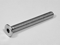 Винт с потайн. гол. и внутренним шест. М3 х 25 DIN 7991, L01