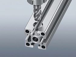 Фрезеровка под быстрый соединитель Ø12мм