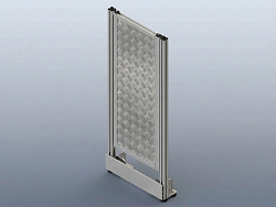 Набор секция 1400х420 вставка металл