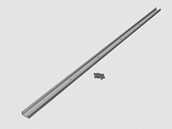 Шина алюминиевая T-track 30 серия, L = 1000мм (Ан.серебро), B726