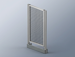 Набор секция 1400х420 вставка сетка