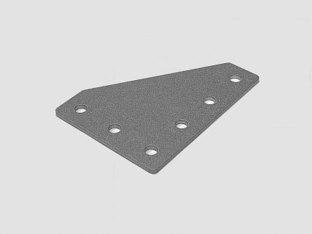 Г-соединитель 60х80, паз 6, L63