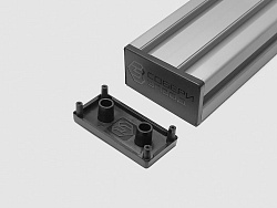 Заглушка торцевая 30 х 60 с логотипом, C154