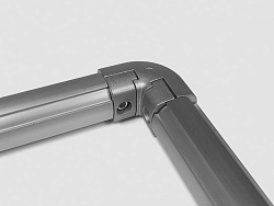 Соединитель трубных профилей Ф28 внутренний под углом 90 гр., B402