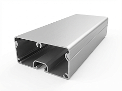 Профиль кабель-канала 40х80 (Ан. серебро)