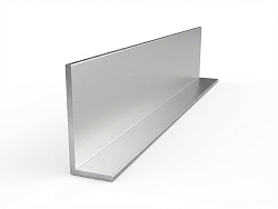 Профиль алюминиевый (уголок) 16х48х2 (Ан. серебро)