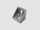 Превью Угловой алюминиевый соединитель 40х40L, паз 8, C190