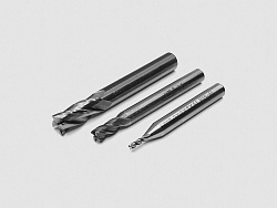 Набор концевых фрез HSS z-4, d=2мм-10мм, B711
