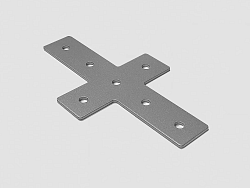 Х-соединитель 120х200В, паз 10, B70