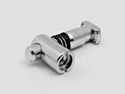 Быстрый соединитель 90 градусов, паз 10-40 Модель P, B46